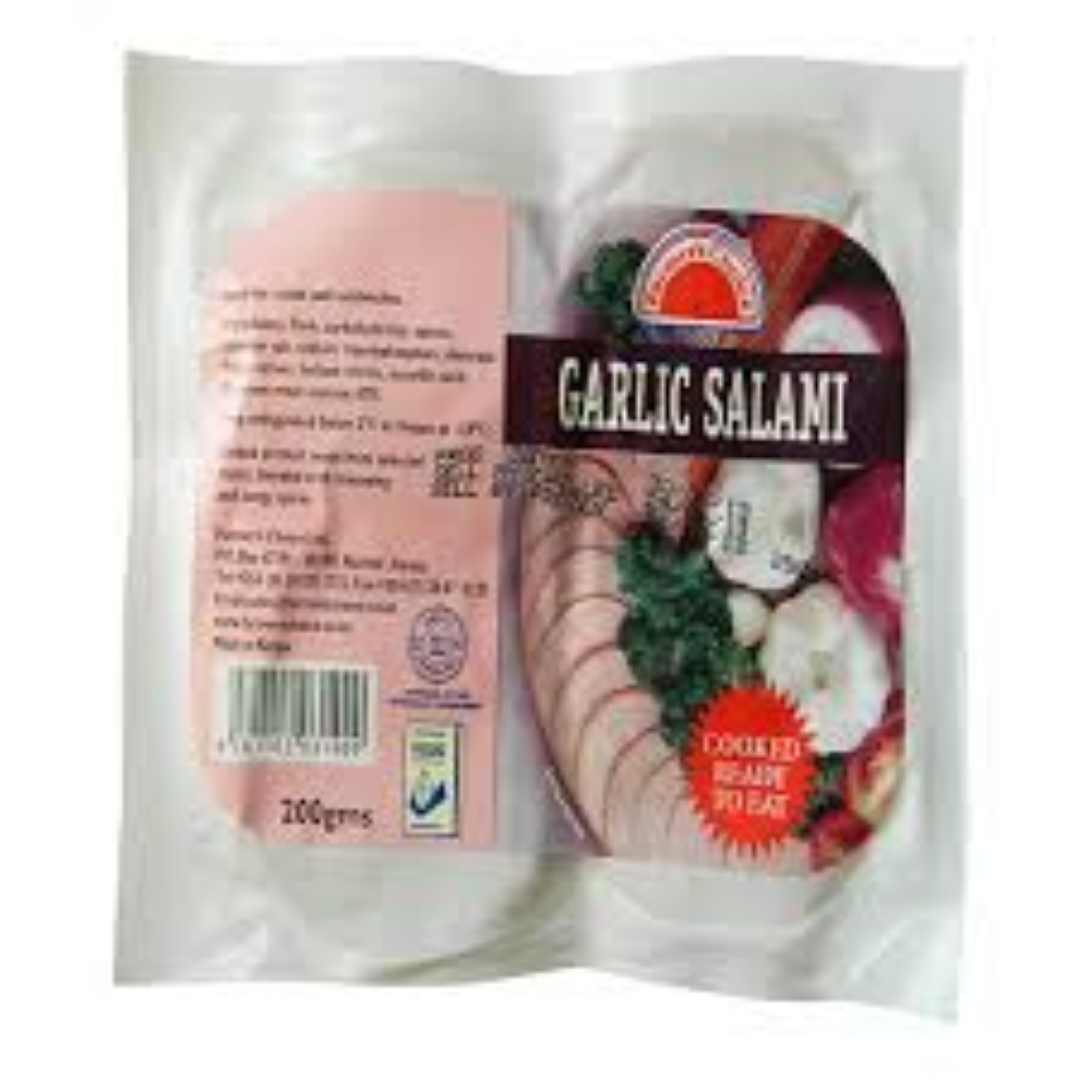 MBL CHICKEN GARLIC SALAMI 200G
